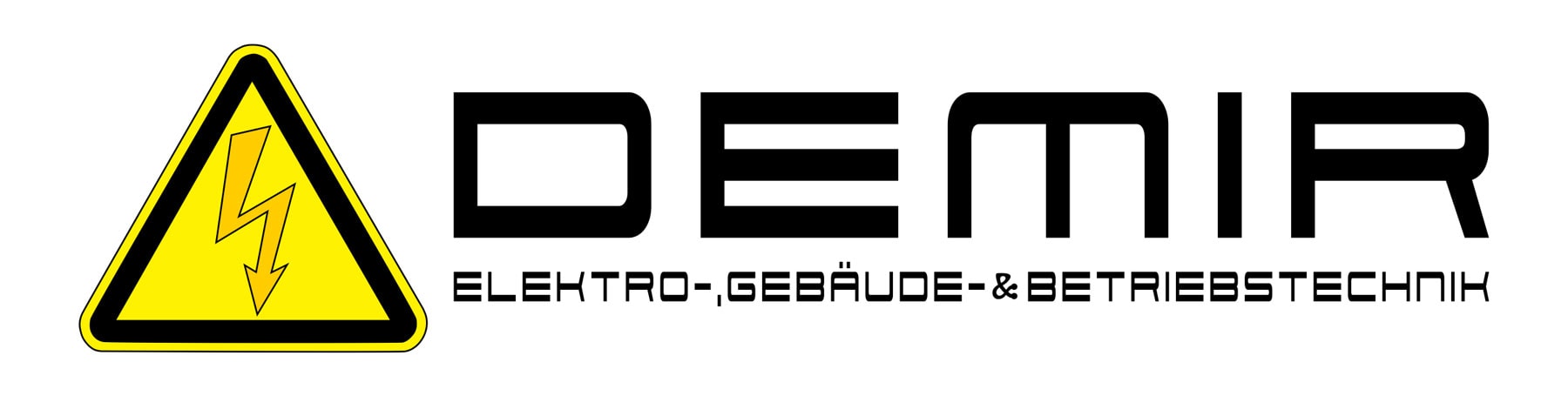 „Demir Elektro-, Gebäude-, & Betriebstechnik“-Logo, zur Startseite